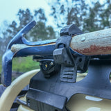 shovel bracket with clamps- roof rack shovel mount - roof rack accessories 