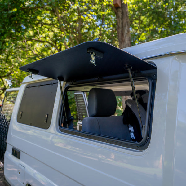 open gullwing window 78 series landcruiser