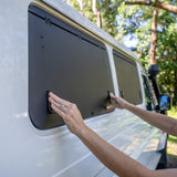 troopy gullwing window latches pressed