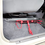 firebox fire extinguisher bracket mounted to 70 offroad side mount