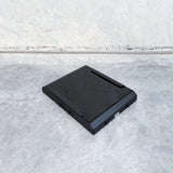 top view of black starlink mount