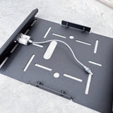 black starlink mini mounting bracket with DC cable