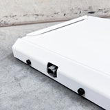 White Starlink Mini Mount with 2 Pin Deutsche Plug and 12 Volt Booster