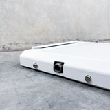 White Starlink Mini Mount with 2 Pin Deutsche Plug and 12 Volt Booster