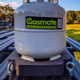 gas cylinder eva foam holder - roof rack mount with tie down kit - Rhino Rack